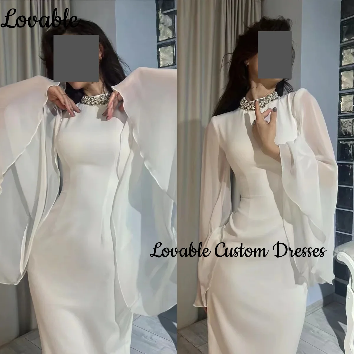 Luxury Evening Dress 2025 Column Customized Scoop Neckline Formal Occasion Dresses Beadings Wedding Dress Zipper Up Dresses For
Luxury Evening Dress 2025 Column Customized Scoop Neckline Formal Occasion Dresses Beadings Wedding Dress Zipper Up Dresses For