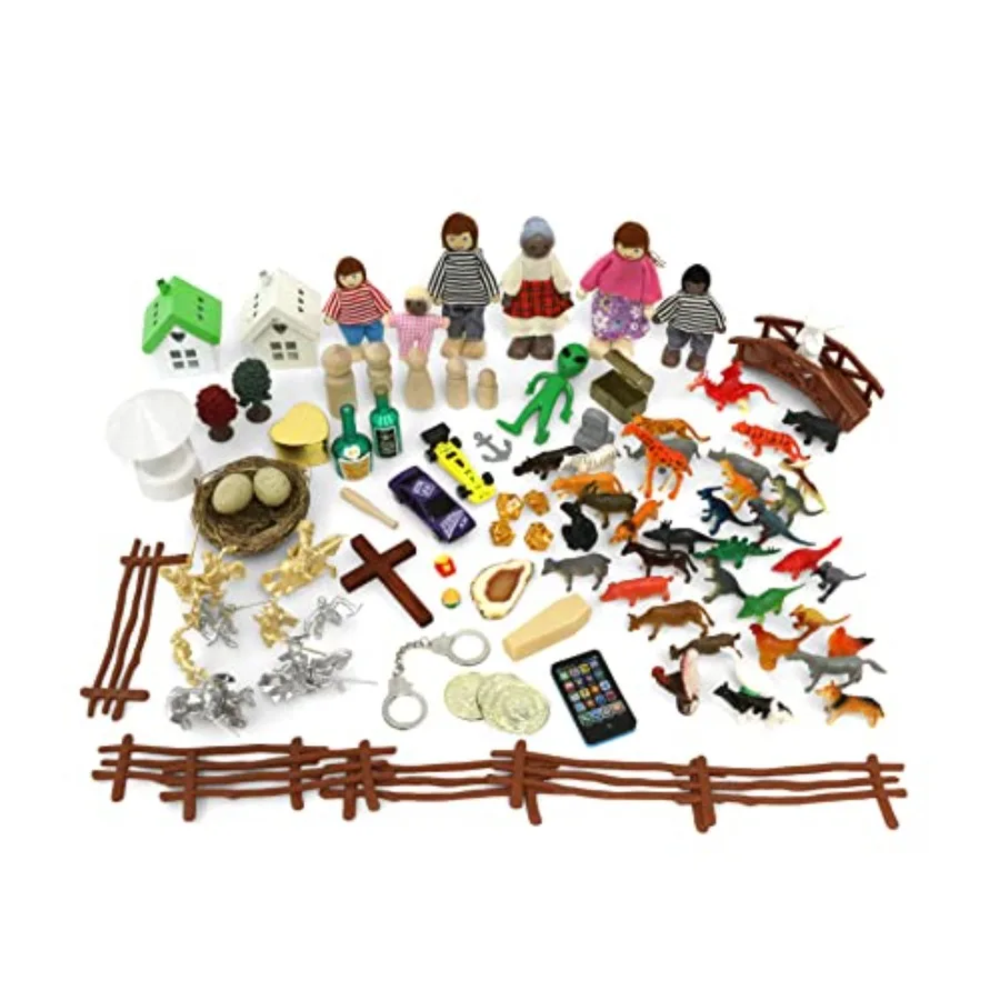 Sandtray Play Therapy Basic Starter Kit - 100+ Pieces
Sandtray Play Therapy Basic Starter Kit - 100+ Pieces