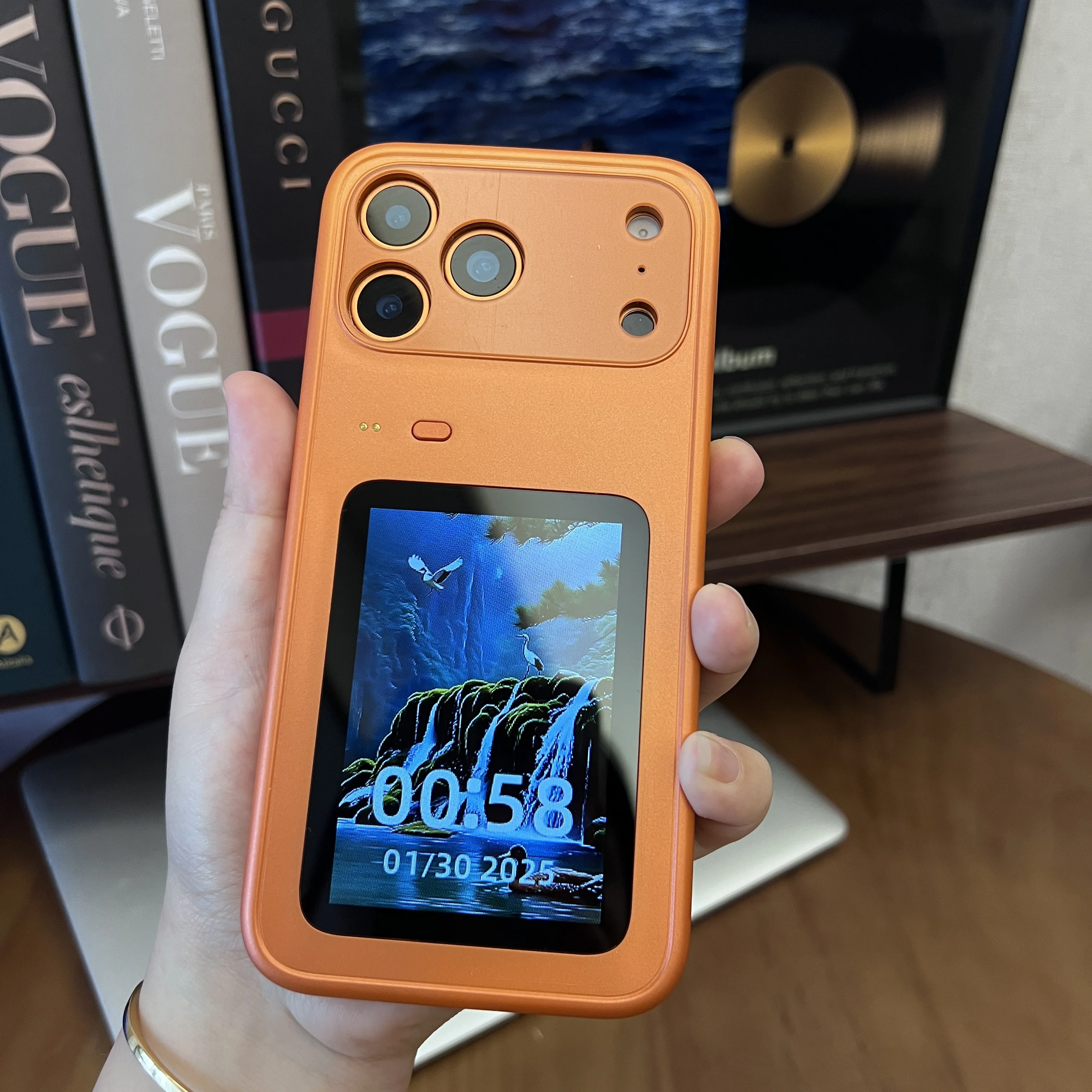 Suitable for iPhone 17 Pro Max Color Screen Multi-functional AI Case 3.0-inch Display 17 Pro/16 ro/15 Pro/14/13 Protective Cover
Suitable for iPhone 17 Pro Max Color Screen Multi-functional AI Case 3.0-inch Display 17 Pro/16 ro/15 Pro/14/13 Protective Cover