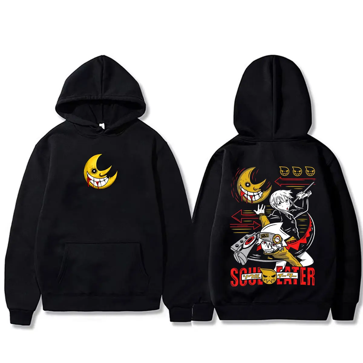 Anime Soul Eater Maka Albarn Soul Evans Graphic Hoodie Men Women Fashion Oversized Streetwear Male Manga Casual Pullover Hoodies
Anime Soul Eater Maka Albarn Soul Evans Graphic Hoodie Men Women Fashion Oversized Streetwear Male Manga Casual Pullover Hoodies