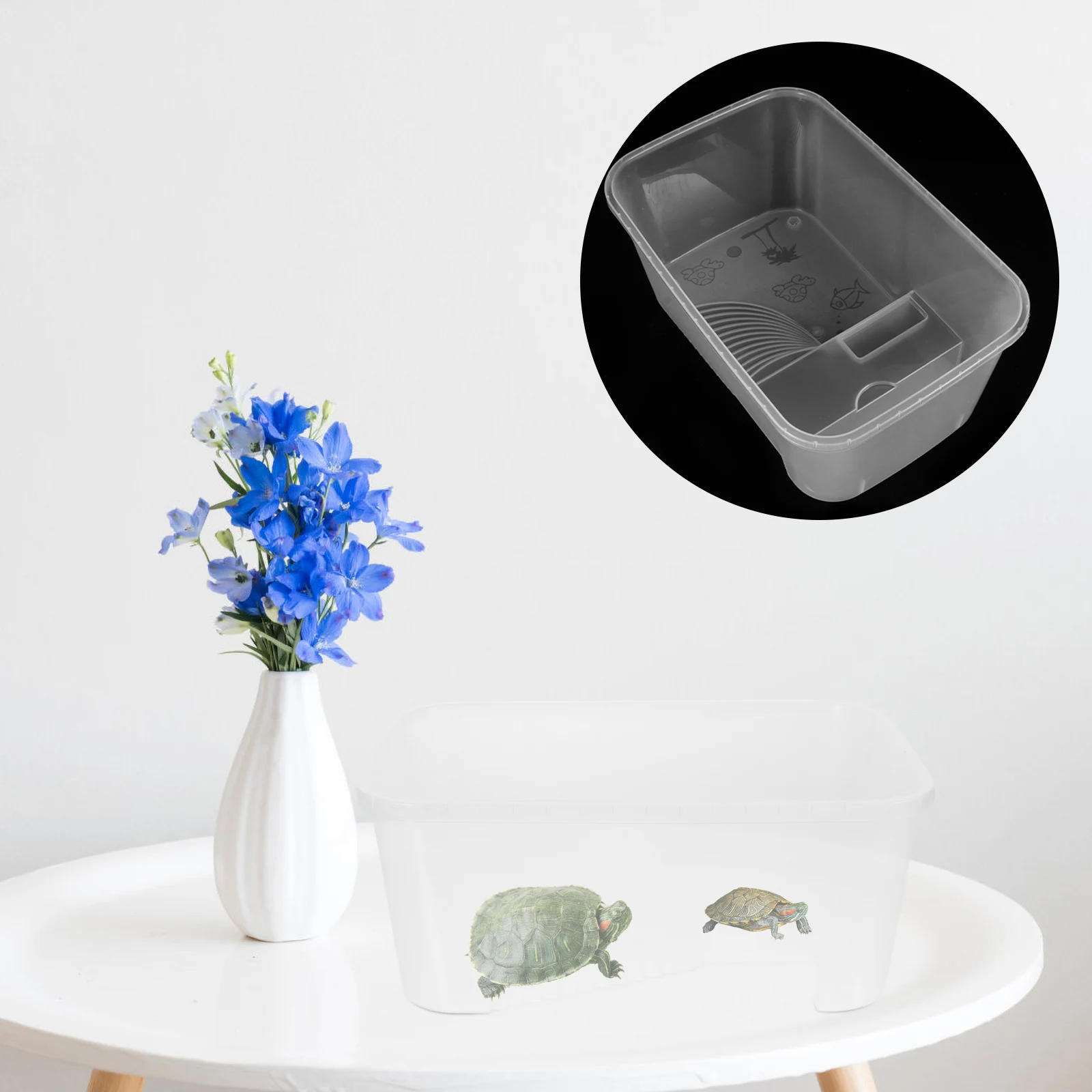 Plastic Tortoise Tank Home Turtle Terrarium Large Capacity Easy Clean Deep Design Prevent Use Breeding Small Pets
Plastic Tortoise Tank Home Turtle Terrarium Large Capacity Easy Clean Deep Design Prevent Use Breeding Small Pets