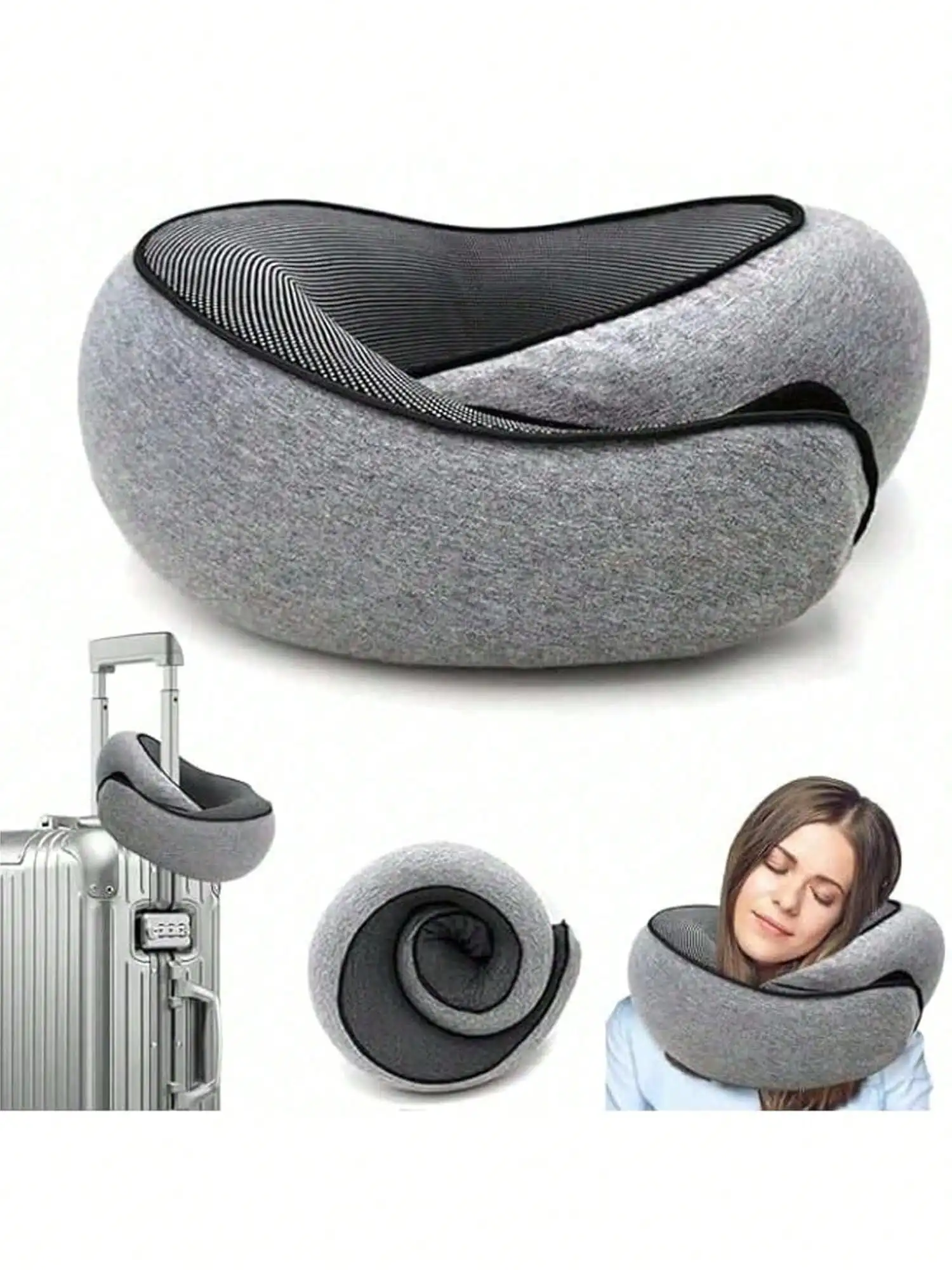 Adjustable Neck Pillow | Made Of Polyester Fiber, Machine Washable, Available In Multiple Colors, Suitable For Car Travel And Outdoor Use, Comfortable And Supportive For The Neck
Adjustable Neck Pillow | Made Of Polyester Fiber, Machine Washable, Available In Multiple Colors, Suitable For Car Travel And Outdoor Use, Comfortable And Supportive For The Neck