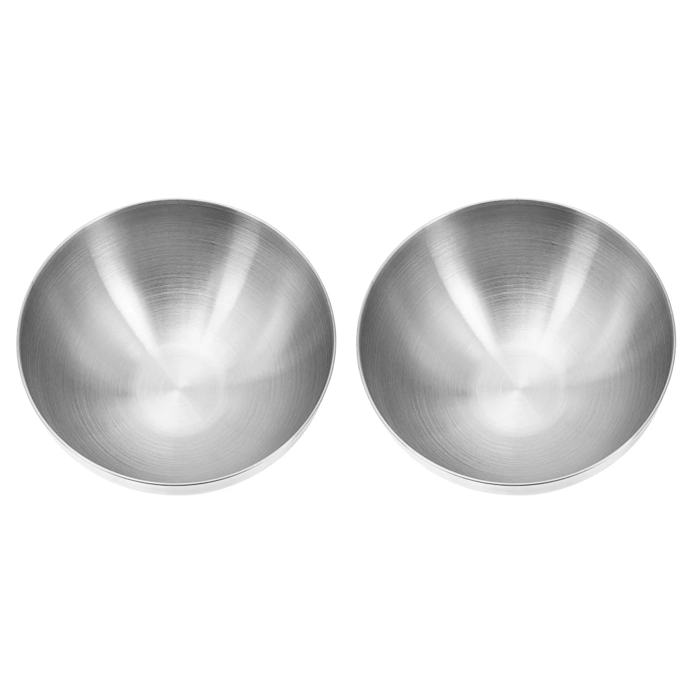 2pcs Salad Bowl Stainless Steel Ramen Noodle Rice Kitchen Tableware Soup Noodle Bowl Kitchen Tableware Container
2pcs Salad Bowl Stainless Steel Ramen Noodle Rice Kitchen Tableware Soup Noodle Bowl Kitchen Tableware Container