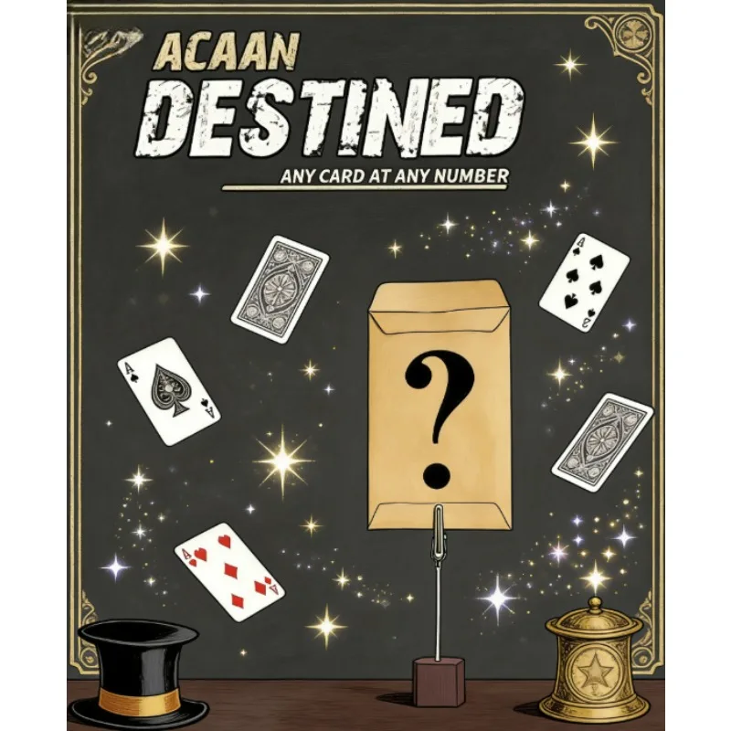 Any Card Any Number ACAAN Destined Magic Prophecy Envelope Gimmick Close Up Card Tricks Mentalism Stage Illusions Props Magician
Any Card Any Number ACAAN Destined Magic Prophecy Envelope Gimmick Close Up Card Tricks Mentalism Stage Illusions Props Magician