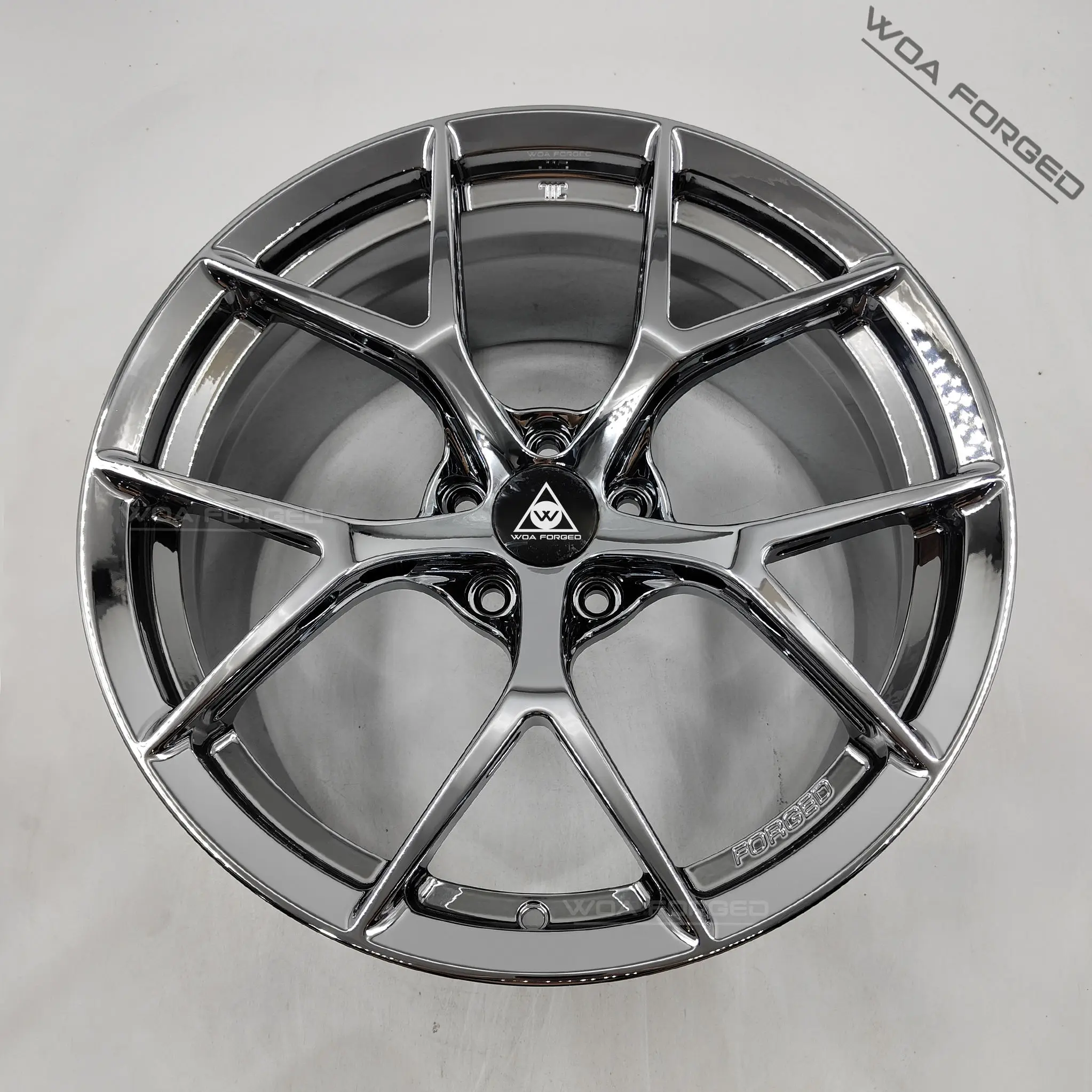 WOA Forged Fi-r Triple Chrome Finish Ultra Lightweight Concave Forged Wheel for Porsche 991 BMW M5 M4 G80 M3 E92 5x112 5x130 Rim
WOA Forged Fi-r Triple Chrome Finish Ultra Lightweight Concave Forged Wheel for Porsche 991 BMW M5 M4 G80 M3 E92 5x112 5x130 Rim