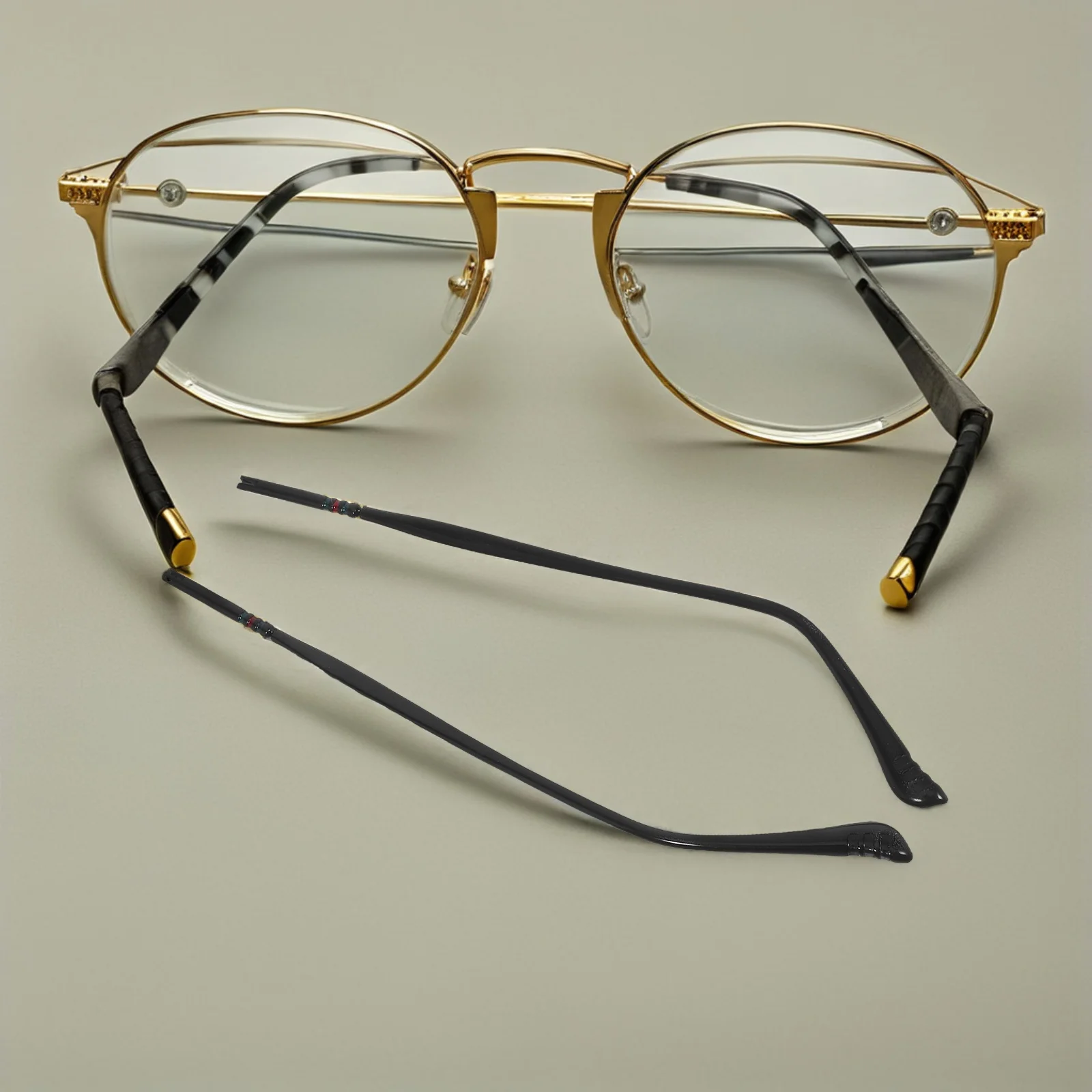 1 Pair Metal Glasses Frame Replacement Temple Arms Universal Fit Sturdy Secure Connection Easy Install Comfortable Sunglass
1 Pair Metal Glasses Frame Replacement Temple Arms Universal Fit Sturdy Secure Connection Easy Install Comfortable Sunglass