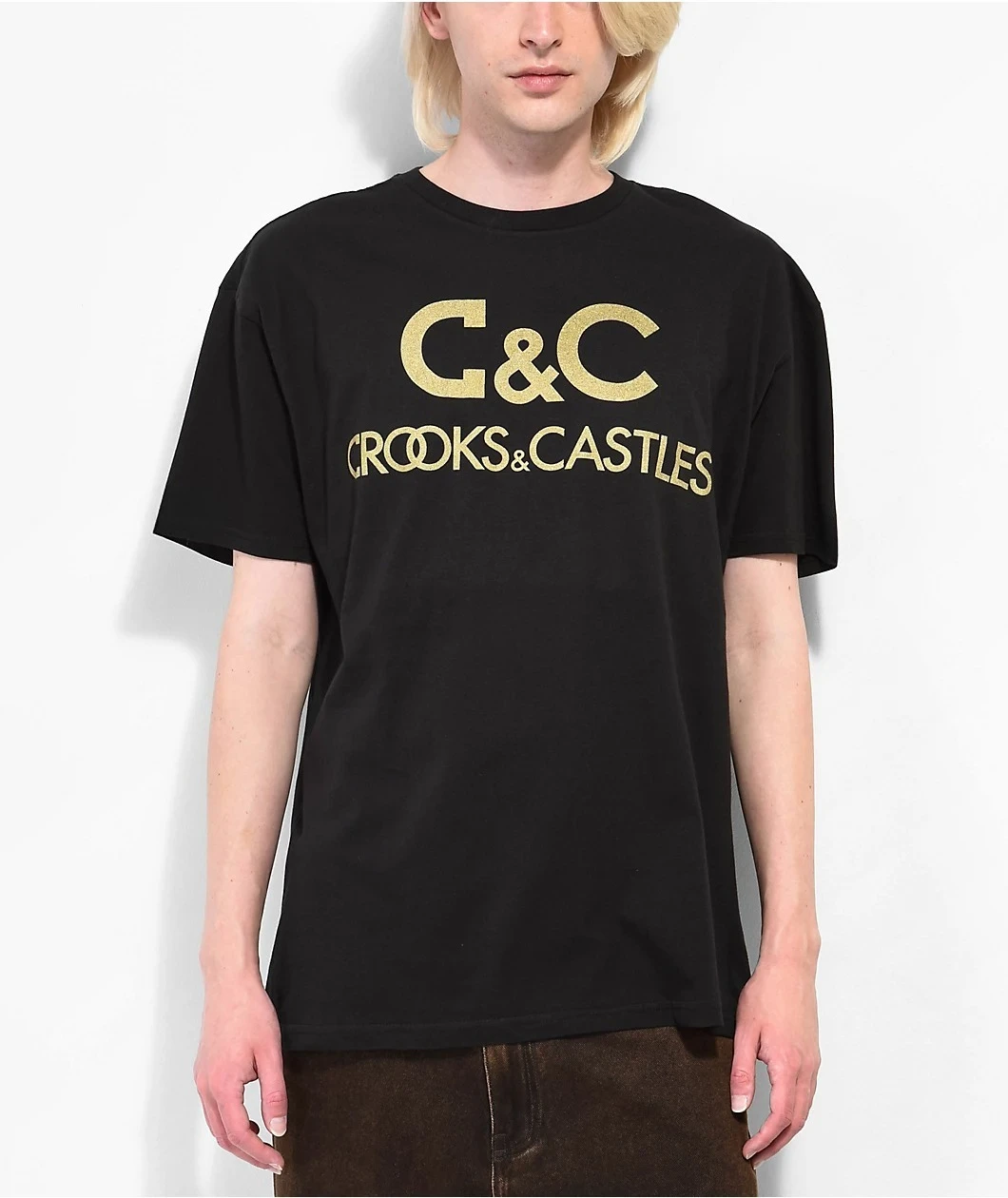 Castles Double C Tee Loose Crew Neck Trendy Men's Women's Short Sleeve Versatile Vintage Alphabet Pattern T-Shirt
Castles Double C Tee Loose Crew Neck Trendy Men's Women's Short Sleeve Versatile Vintage Alphabet Pattern T-Shirt