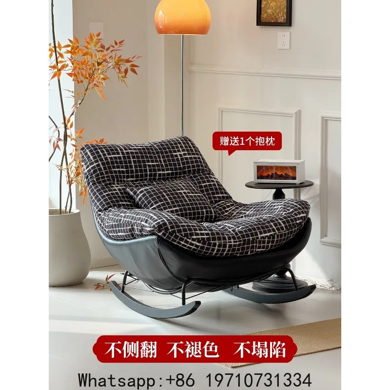 Rocking Chair 2026 New Single Lazy Sofa Chair Balcony Home Leisure Recliner Adults Can Sleep
Rocking Chair 2026 New Single Lazy Sofa Chair Balcony Home Leisure Recliner Adults Can Sleep