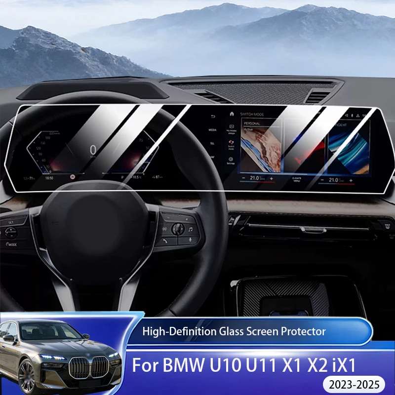 For BMW U10 U11 X1 X2 iX1 2023-2025 LHD HD Tempered Glass Screen Protector Console GPS Navigation Anti-Scratch Full Cover
For BMW U10 U11 X1 X2 iX1 2023-2025 LHD HD Tempered Glass Screen Protector Console GPS Navigation Anti-Scratch Full Cover