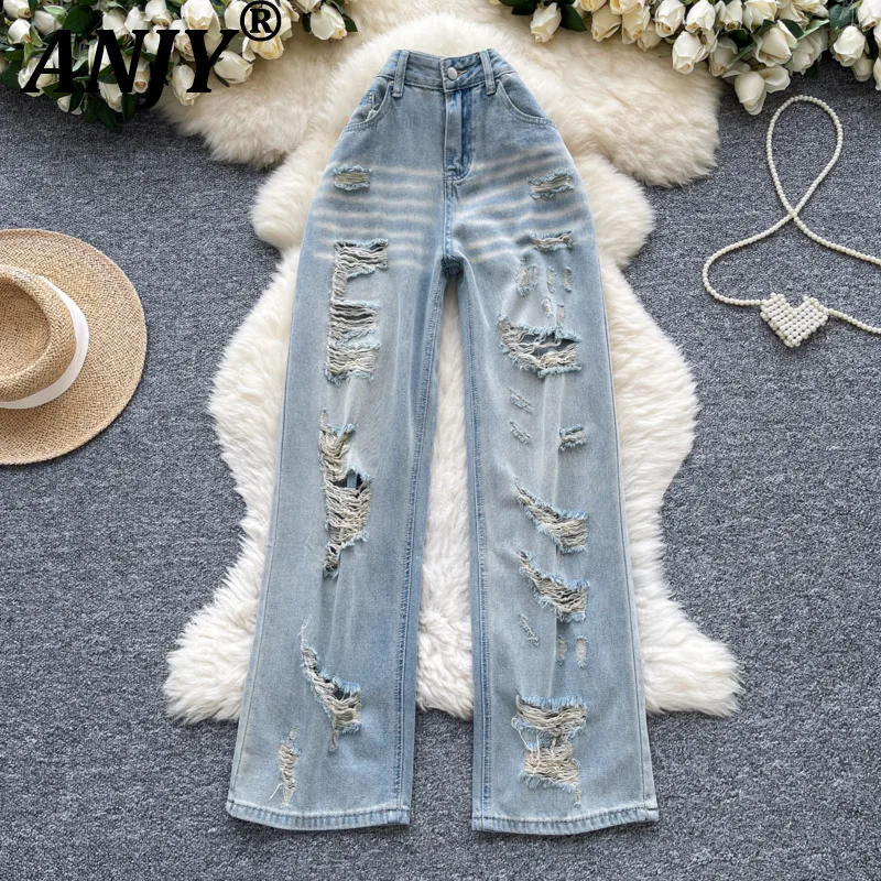 ANJY, осенние новые женские винтажные джинсы, потертые прямые утягивающие уличные элегантные шикарные повседневные рваные джинсовые брюки A8815
ANJY, осенние новые женские винтажные джинсы, потертые прямые утягивающие уличные элегантные шикарные повседневные рваные джинсовые брюки A8815