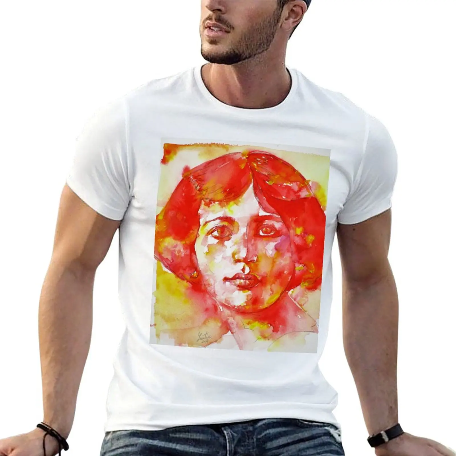 SIMONE WEIL - watercolor portrait.4 T-Shirt man t shirts cotton printed t shirts for man essential t shirt T-shirt
SIMONE WEIL - watercolor portrait.4 T-Shirt man t shirts cotton printed t shirts for man essential t shirt T-shirt