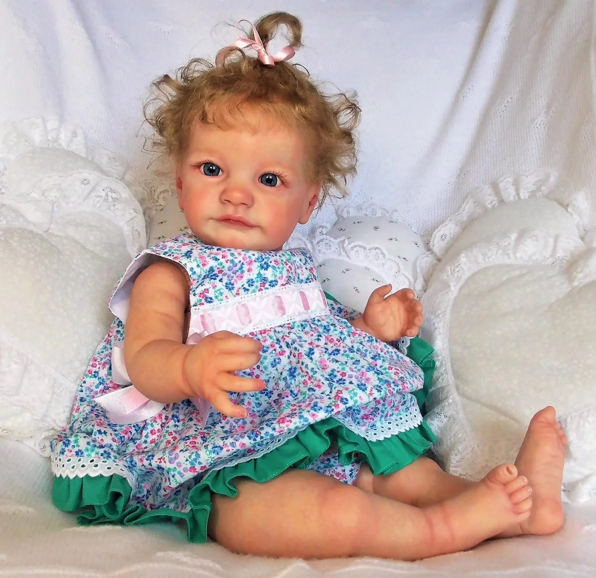 60CM Tobiah Reborn Doll Hand Paint Doll with Genesis Paint High Quality 3D skin multiple Layers Painting Visible Veins
60CM Tobiah Reborn Doll Hand Paint Doll with Genesis Paint High Quality 3D skin multiple Layers Painting Visible Veins