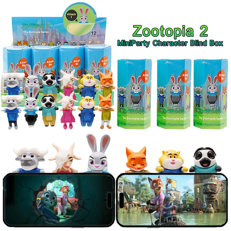 Новые 12 шт./компл. куклы с животными Disney Zootopia 2, игрушки, слепые коробки, фильмы, детские подарки, коллекционные куклы
Новые 12 шт./компл. куклы с животными Disney Zootopia 2, игрушки, слепые коробки, фильмы, детские подарки, коллекционные куклы