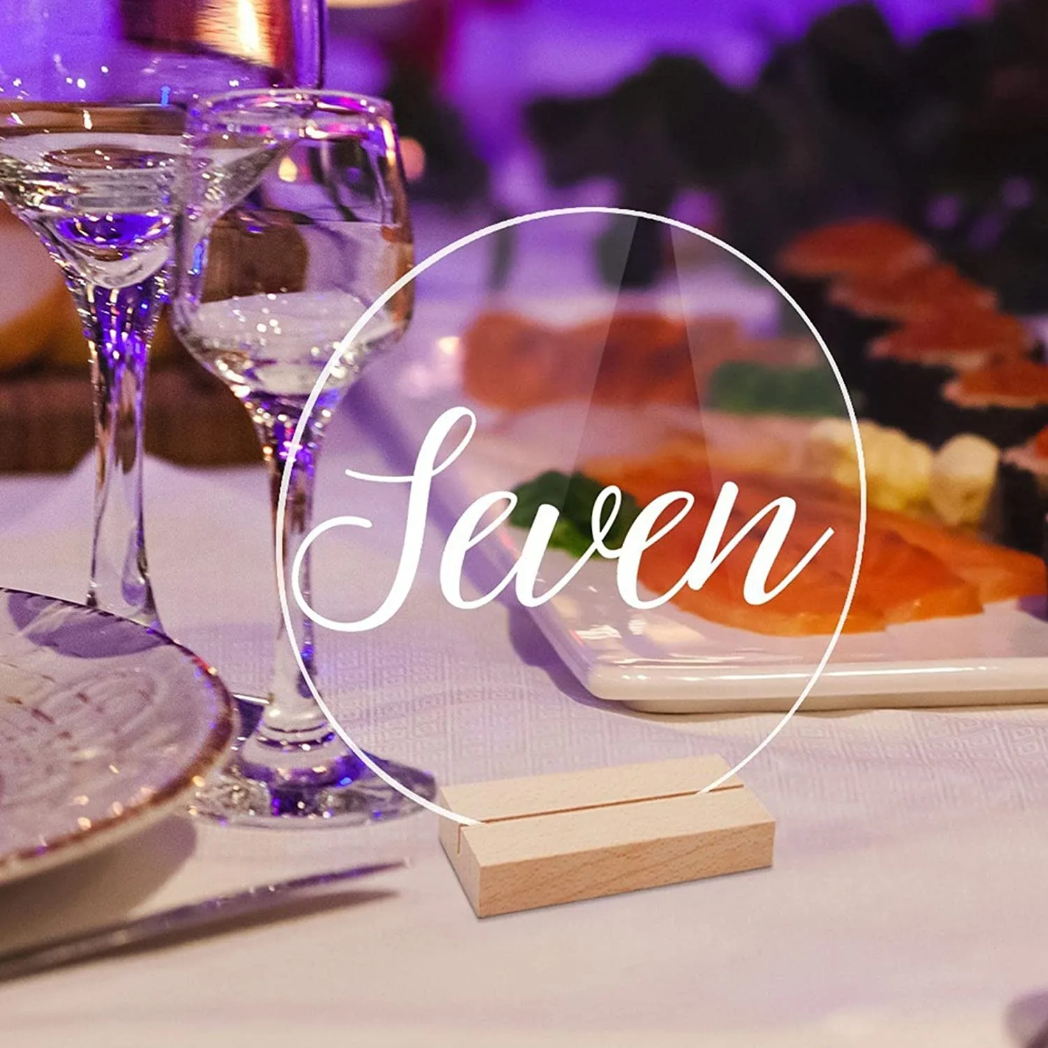 Wedding Table Numbers Card Acrylic Clear Numbers Place Holder Table Decor Number of Seat for Wedding Birthday Banquet Party
Wedding Table Numbers Card Acrylic Clear Numbers Place Holder Table Decor Number of Seat for Wedding Birthday Banquet Party