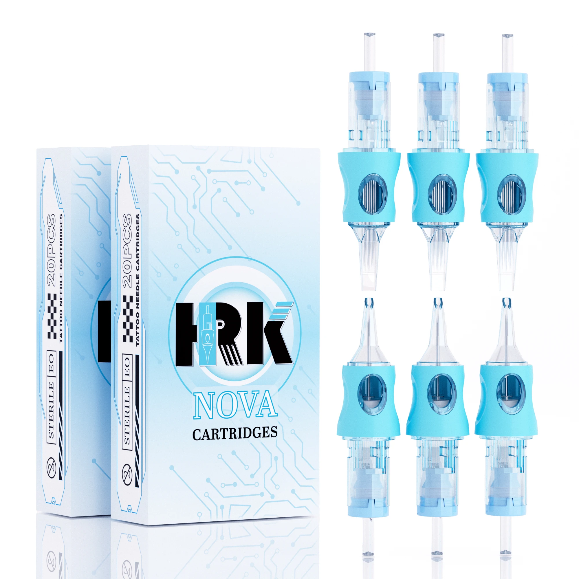 Disposable HRK NOVA Tattoo Cartridge RM/RS 0.3mm 0.35mm Finger Ledge for Revolution Tattoo Cartridge Tattoo Pen Supplies
Disposable HRK NOVA Tattoo Cartridge RM/RS 0.3mm 0.35mm Finger Ledge for Revolution Tattoo Cartridge Tattoo Pen Supplies