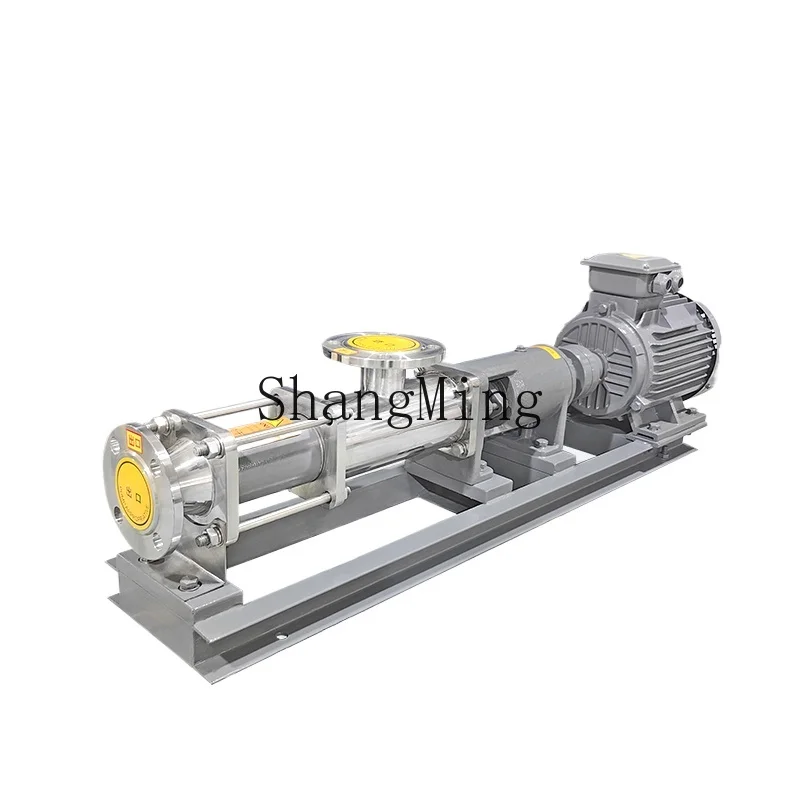 CLG single screw pump, high lift stainless steel sludge pump G25-1 G30-1 sludge screw pump
CLG single screw pump, high lift stainless steel sludge pump G25-1 G30-1 sludge screw pump