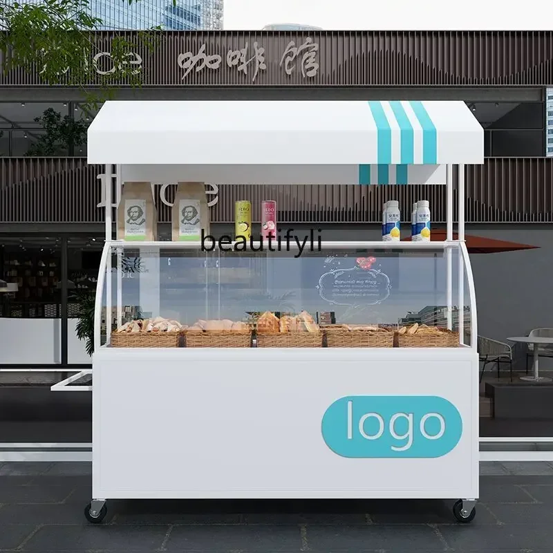 56Wrought iron outdoor dining car mobile stall promotion trolley stall night market stall trolleyLX 
56Wrought iron outdoor dining car mobile stall promotion trolley stall night market stall trolleyLX