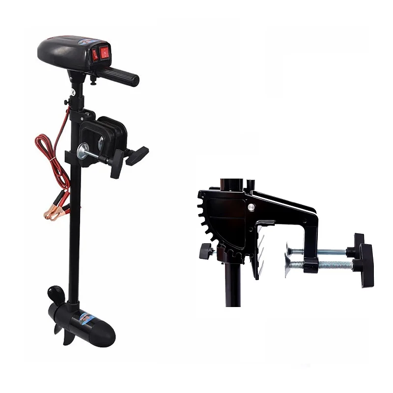 28LBS Electric Trolling Motor 260W Outboard Engine With Two Blades Propellers Screws For Inflatable Boats Kayaks
28LBS Electric Trolling Motor 260W Outboard Engine With Two Blades Propellers Screws For Inflatable Boats Kayaks