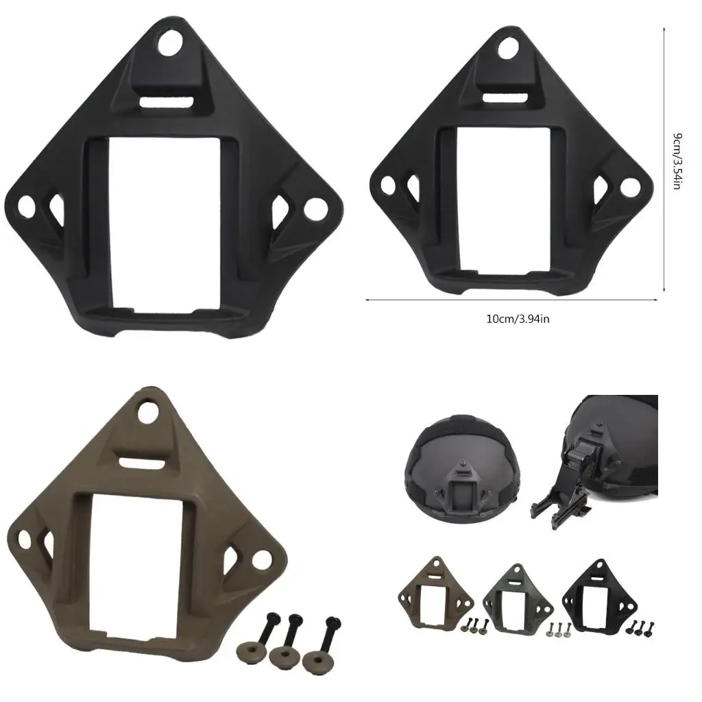 Q39E Tactics Helmet NVG Mount Base Shroud, Aluminum Alloy Mount Holder Base
Q39E Tactics Helmet NVG Mount Base Shroud, Aluminum Alloy Mount Holder Base