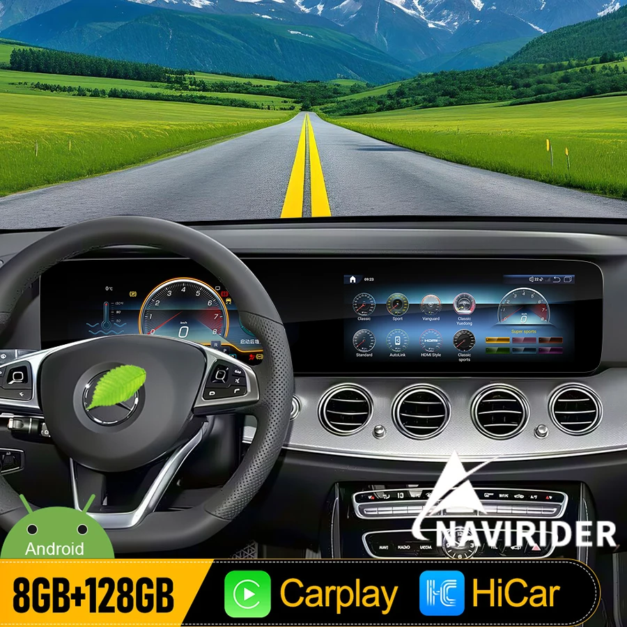 12.3+12.3" Android Multimedia Player Car Auto Carplay GPS Stereo Navigation For Mercedes Benz E Class W213 E200 E300 2016-2020
12.3+12.3" Android Multimedia Player Car Auto Carplay GPS Stereo Navigation For Mercedes Benz E Class W213 E200 E300 2016-2020