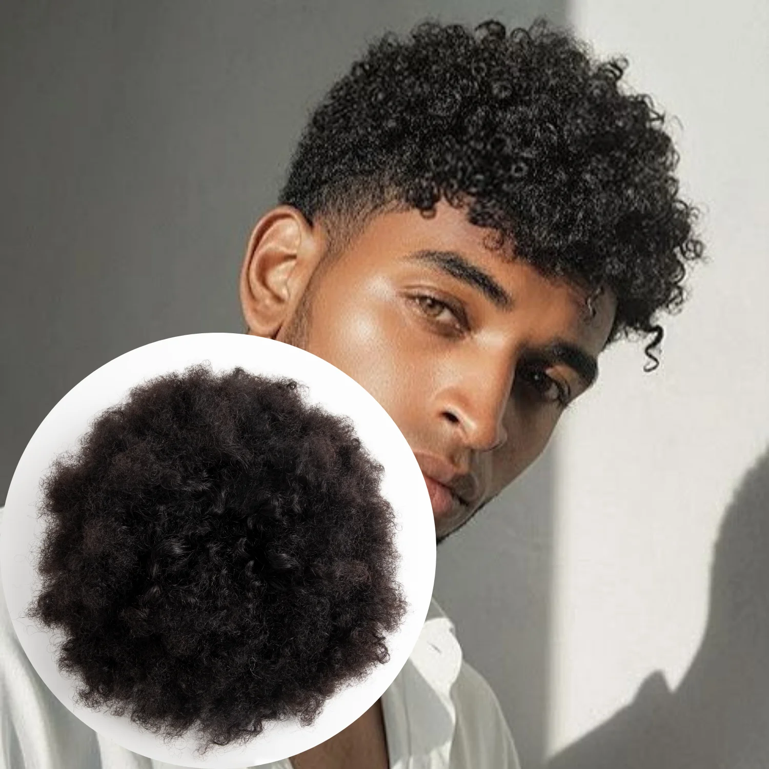 Вьющиеся волосы, афро парик для мужчин, человеческие волосы Remy, полностью машинное производство, парики, капиллярный протез, мужской парик, натуральный, бесплатно для DIY
Вьющиеся волосы, афро парик для мужчин, человеческие волосы Remy, полностью машинное производство, парики, капиллярный протез, мужской парик, натуральный, бесплатно для DIY