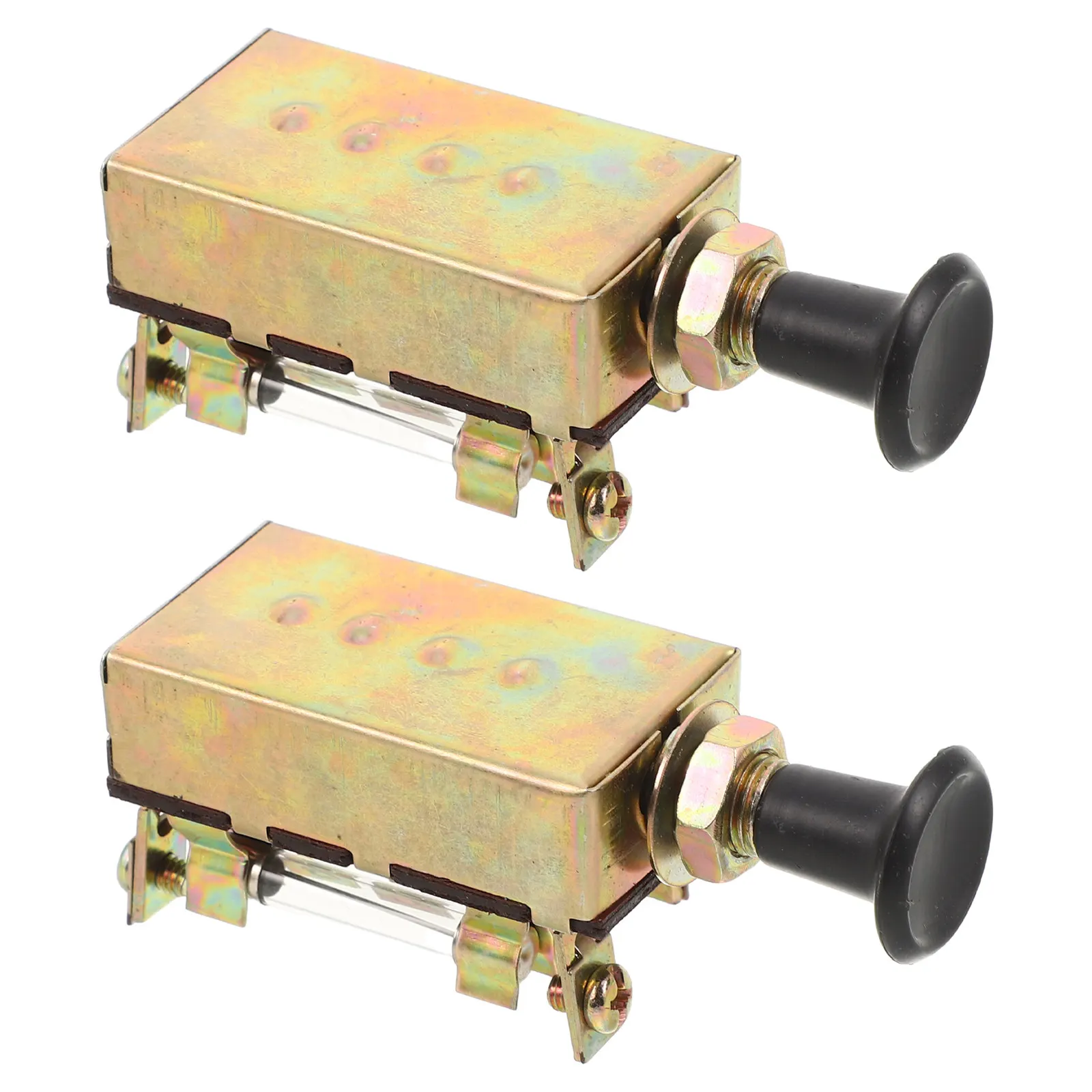 2Pcs Tractor Headlight Switch Replacement Push Pull 3 Position Automobile Horn Button Switch Utility Vehicle Farm Equipment
2Pcs Tractor Headlight Switch Replacement Push Pull 3 Position Automobile Horn Button Switch Utility Vehicle Farm Equipment