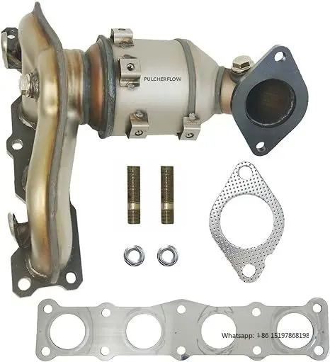 Customized Three-Way Catalytic Converter New Condition Compatible with 2009-2015 Hyundai Sonata and Kia Optima
Customized Three-Way Catalytic Converter New Condition Compatible with 2009-2015 Hyundai Sonata and Kia Optima