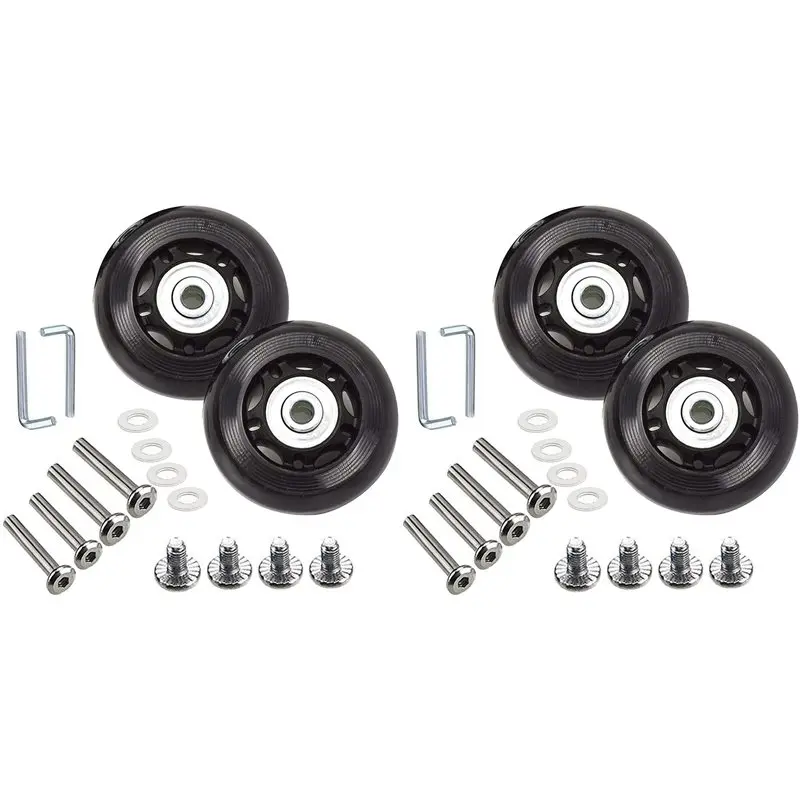【THANKSGIVING DAY】4X Suitcase Luggage Wheel Replacement Kit Rubber Universal Wheels Swivel Caster Bearing(OD:70 W:24 ID:6 Axles:
【THANKSGIVING DAY】4X Suitcase Luggage Wheel Replacement Kit Rubber Universal Wheels Swivel Caster Bearing(OD:70 W:24 ID:6 Axles: