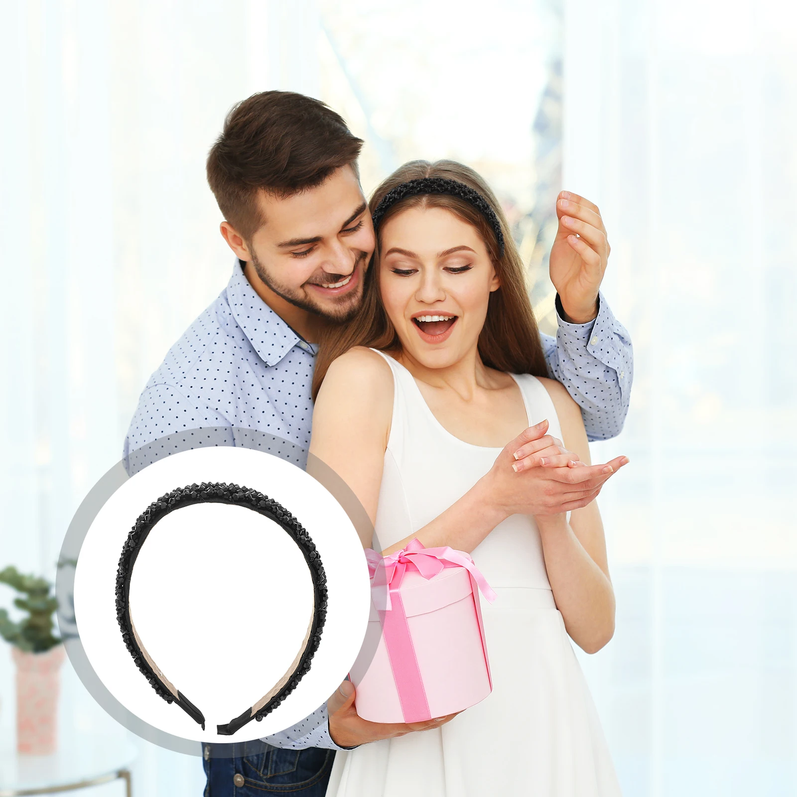 Crystal Hair Hoop Women Headband Beaded Hairstyle Accessory Bridal Party Gift High Quality Material Long Lasting Use Girls Hair
Crystal Hair Hoop Women Headband Beaded Hairstyle Accessory Bridal Party Gift High Quality Material Long Lasting Use Girls Hair