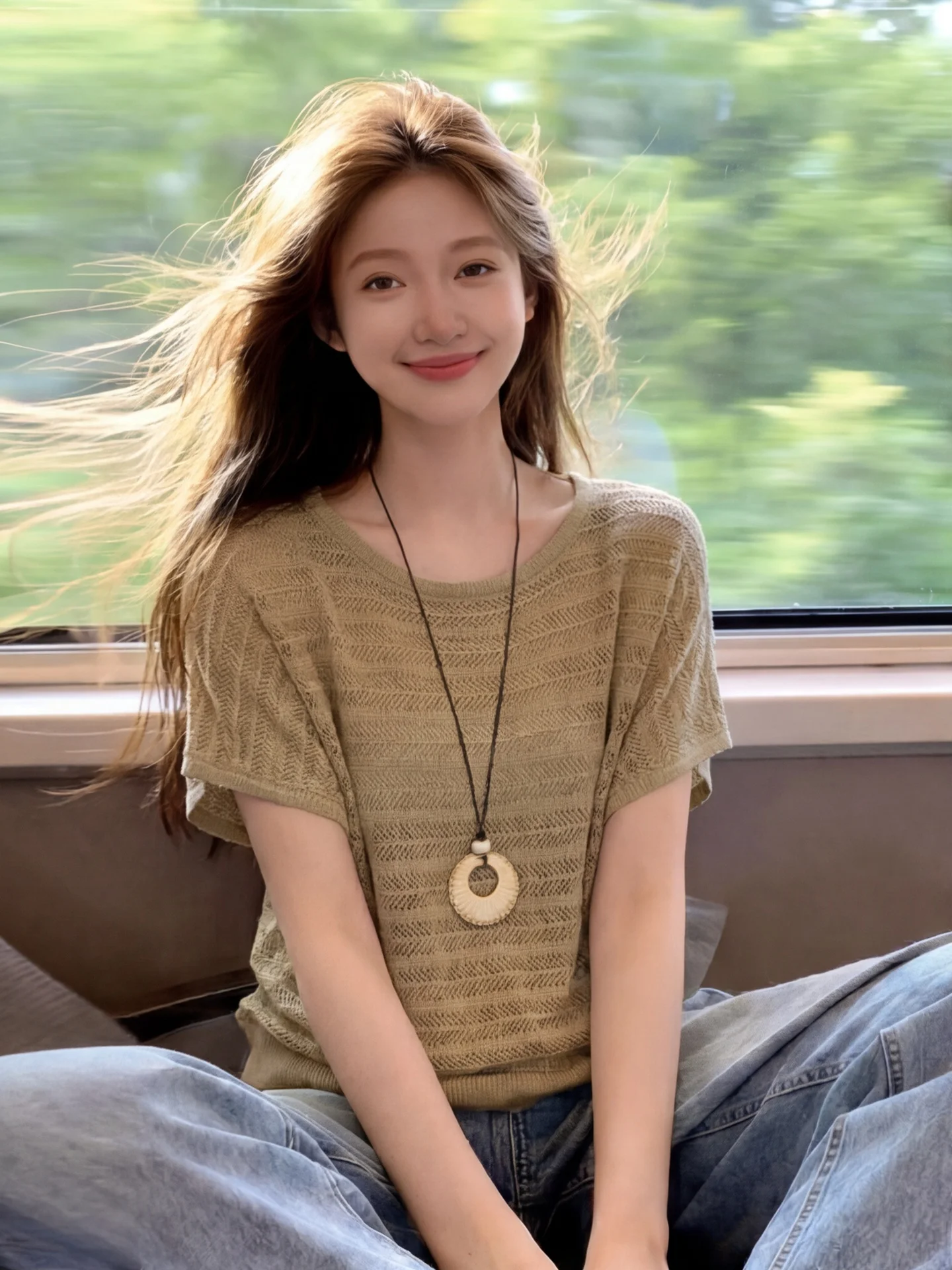 Retro Texture Hollow out Ice Silk Knitted Top Women Summer Loose Slimming Short Sleeve Thin Upper Body Korean Style Citywalk
Retro Texture Hollow out Ice Silk Knitted Top Women Summer Loose Slimming Short Sleeve Thin Upper Body Korean Style Citywalk
