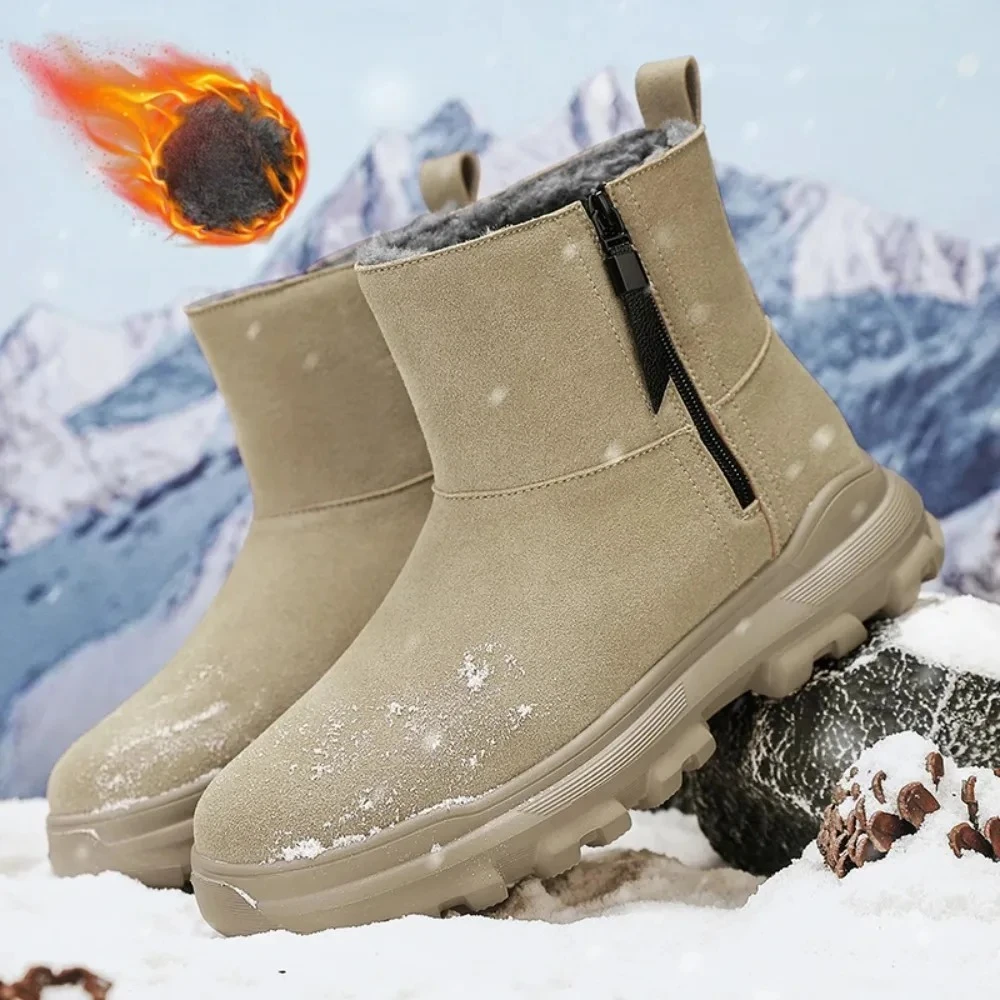 Новые зимние зимние ботинки, мужские зимние ботинки, рабочие ботинки с хлопковой подкладкой, теплые ботинки, уличные прогулочные ботинки, мужская повседневная обувь
Новые зимние зимние ботинки, мужские зимние ботинки, рабочие ботинки с хлопковой подкладкой, теплые ботинки, уличные прогулочные ботинки, мужская повседневная обувь