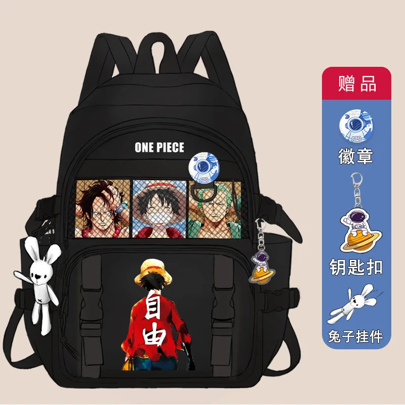 Новинка, цельный школьный портфель Luffy для учеников, вместительный мультяшный рюкзак на плечо, повседневный милый легкий мультяшный рюкзак
Новинка, цельный школьный портфель Luffy для учеников, вместительный мультяшный рюкзак на плечо, повседневный милый легкий мультяшный рюкзак