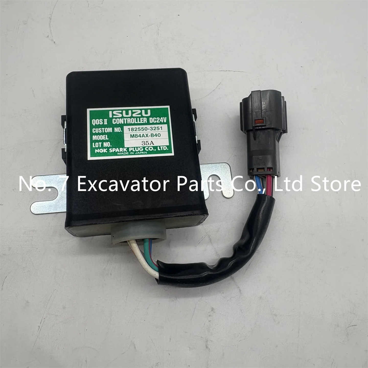 M84AX-B40 Applicable to excavator Hitachi Sumitomo Sany Isuzu engine original preheating starting relay 182550-3251
M84AX-B40 Applicable to excavator Hitachi Sumitomo Sany Isuzu engine original preheating starting relay 182550-3251