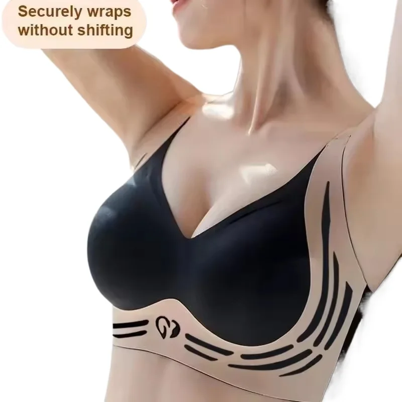 KUCLUT Size Everyday Bra for Woman Sport Double Support Seamless Brassiere Top No-trace Push Up Bra Padded Fixed Cup Underwear
KUCLUT Size Everyday Bra for Woman Sport Double Support Seamless Brassiere Top No-trace Push Up Bra Padded Fixed Cup Underwear