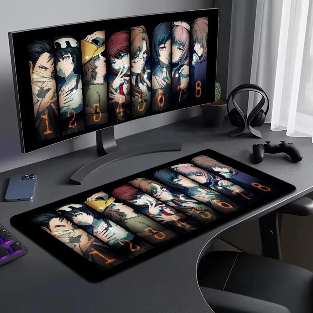 Steins Gate Mouse Pad Large Computer Mouse Pad Office Accessories XXL Pc Game Non-slip Deskmat Mousepad Keyboard Rubber Game Rug
Steins Gate Mouse Pad Large Computer Mouse Pad Office Accessories XXL Pc Game Non-slip Deskmat Mousepad Keyboard Rubber Game Rug