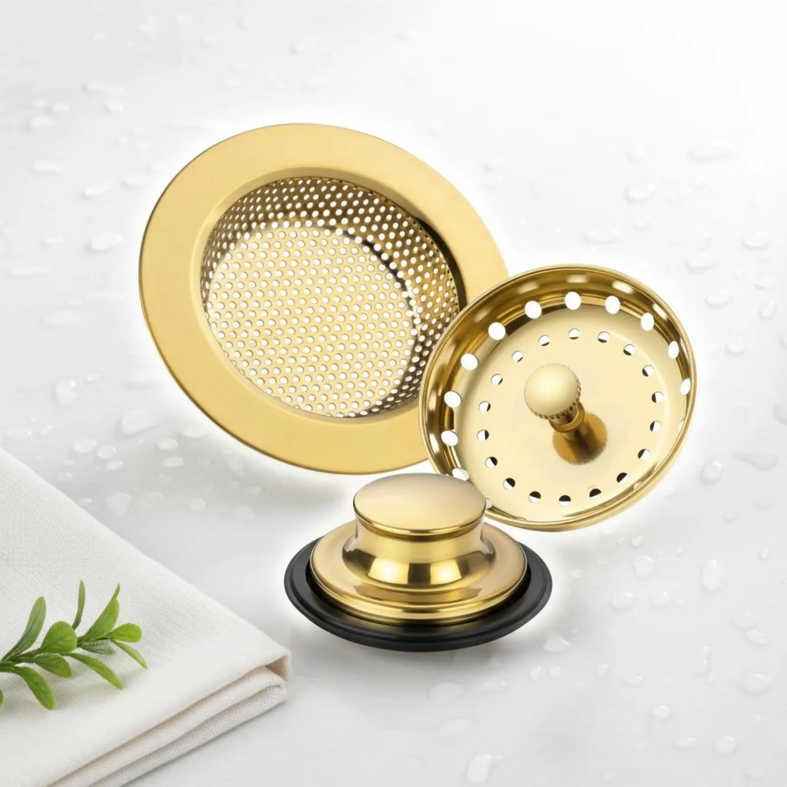 Anti-Clogging Sink Basket Easy to Clean Garbage Disposal Stopper Drain Filter Basket
Anti-Clogging Sink Basket Easy to Clean Garbage Disposal Stopper Drain Filter Basket