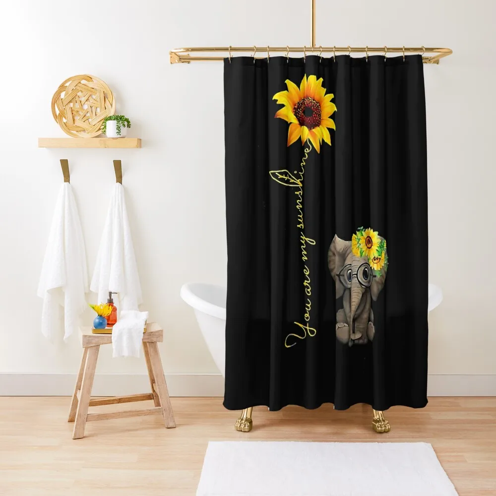 You Are My Sunshine Hippie Sunflower Elephant Shirt Shower Curtain In The Bathroom Waterproof Fabric Bathroom Curtain
You Are My Sunshine Hippie Sunflower Elephant Shirt Shower Curtain In The Bathroom Waterproof Fabric Bathroom Curtain