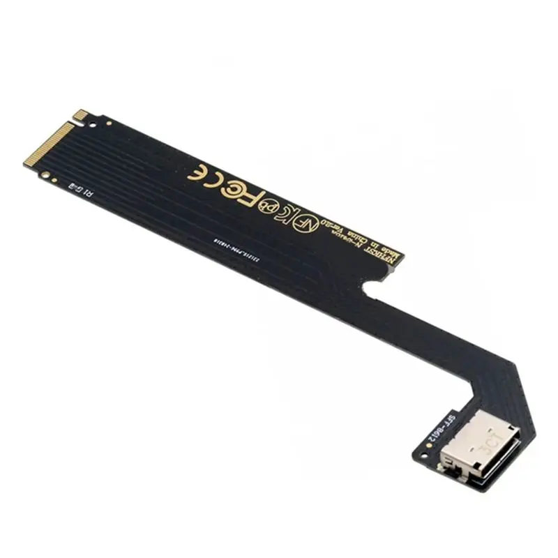 ABSL-PCI-E 3.0 4.0 M.2 M-Key To Oculink SFF-8611 SFF-8612 Host Adapter For 2024 Thinkbook 16+ AMD8845 External Graphics Card
ABSL-PCI-E 3.0 4.0 M.2 M-Key To Oculink SFF-8611 SFF-8612 Host Adapter For 2024 Thinkbook 16+ AMD8845 External Graphics Card