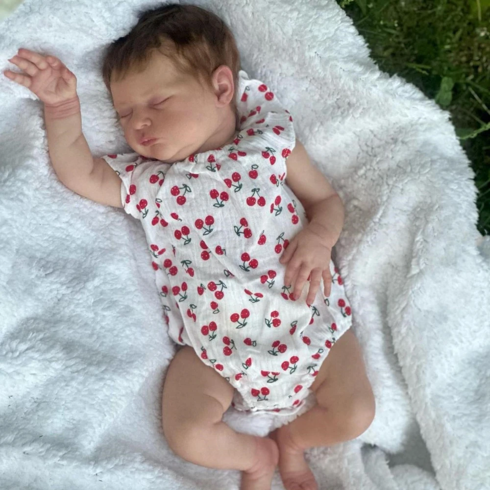BZDOLL 50cm 20in Baby Reborn Doll with Visible Veins and 3D-painting Skin, Realistic Soft Vinyl Sleeping Newborn Bebe Alive Toy
BZDOLL 50cm 20in Baby Reborn Doll with Visible Veins and 3D-painting Skin, Realistic Soft Vinyl Sleeping Newborn Bebe Alive Toy