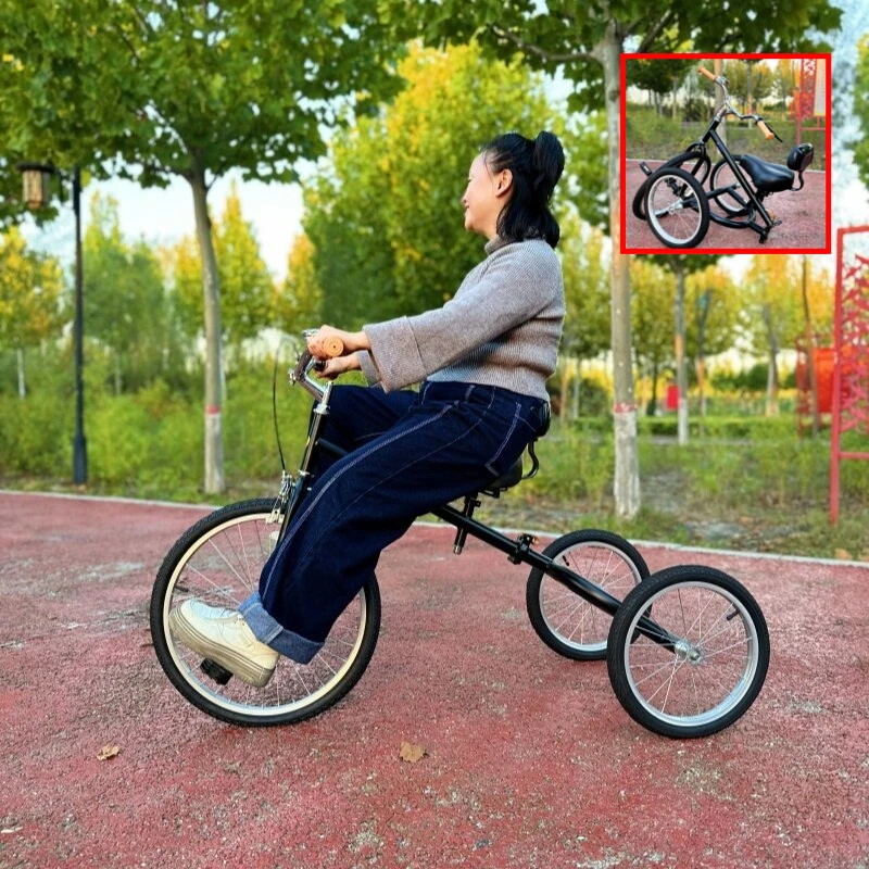 Lightweight Folding Adult Tricycle Self-Propelled Leisure Outdoor Retro Campus Exercise Shopping Cart Triciclo Plegable
Lightweight Folding Adult Tricycle Self-Propelled Leisure Outdoor Retro Campus Exercise Shopping Cart Triciclo Plegable