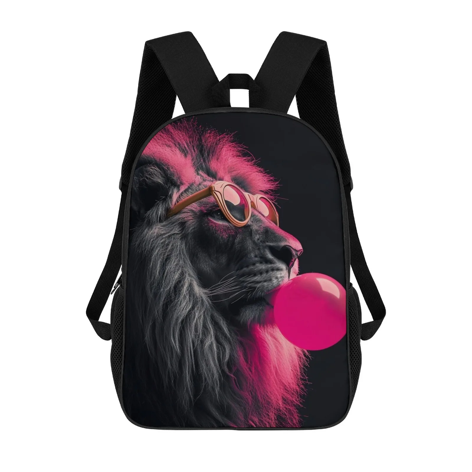 Сумка для книг с принтом льва и забавными животными Mochilas, классные сумки для девочек, 17-дюймовый школьный рюкзак, сумка
Сумка для книг с принтом льва и забавными животными Mochilas, классные сумки для девочек, 17-дюймовый школьный рюкзак, сумка