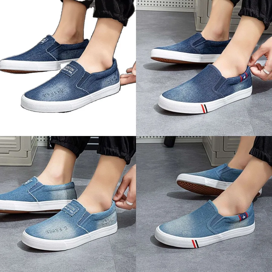 Новые стильные слипоны из денима Old North, низкие, дышащие, нескользящие, универсальные, повседневные, из ткани.
Новые стильные слипоны из денима Old North, низкие, дышащие, нескользящие, универсальные, повседневные, из ткани.