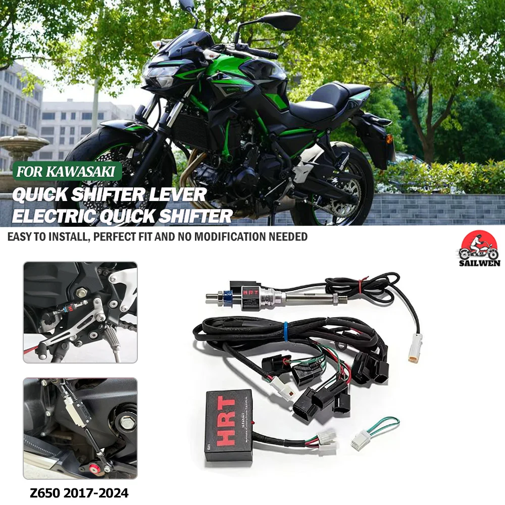 For Kawasaki z650 Z650 2017-2024 Motorcycle one-way/two-way quick shift lever gear shifter quick transmission
For Kawasaki z650 Z650 2017-2024 Motorcycle one-way/two-way quick shift lever gear shifter quick transmission
