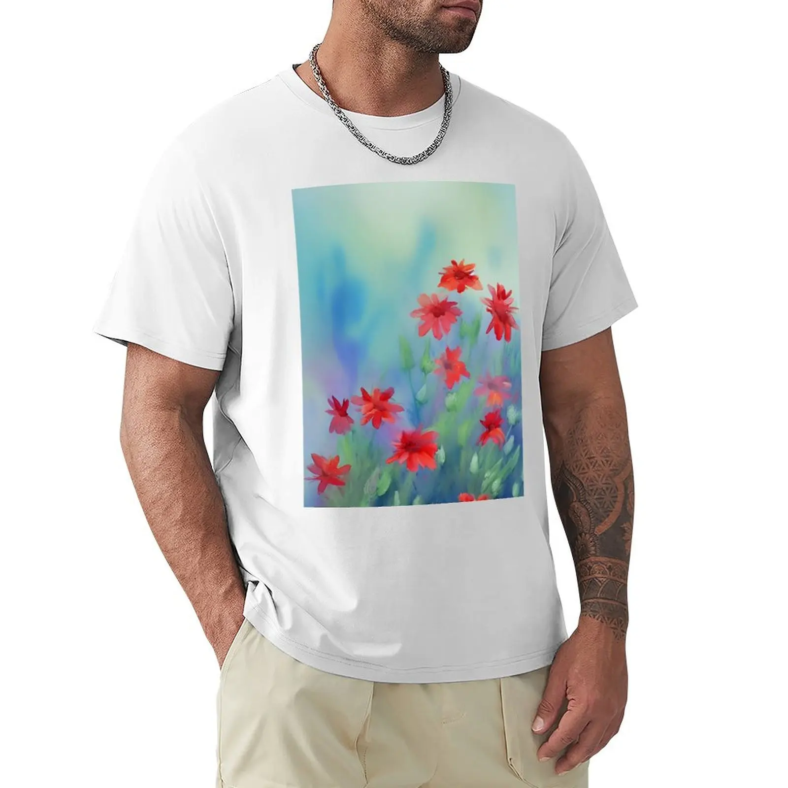 Red Watercolor Asters T-shirt korean fashion animal prinfor boys heavyweights mens funny t shirts
Red Watercolor Asters T-shirt korean fashion animal prinfor boys heavyweights mens funny t shirts