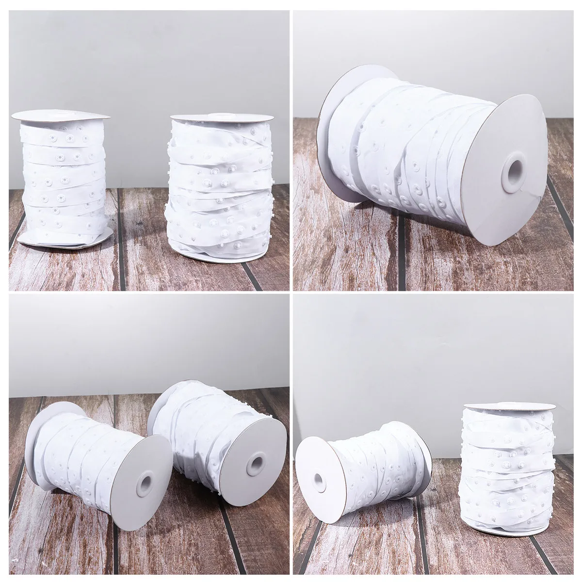 2 Rolls Snap Fastener Classic Snapper Belt Quilt Cover Snapper Curtain Press Button White Button Spacing 18x18x36cm
2 Rolls Snap Fastener Classic Snapper Belt Quilt Cover Snapper Curtain Press Button White Button Spacing 18x18x36cm