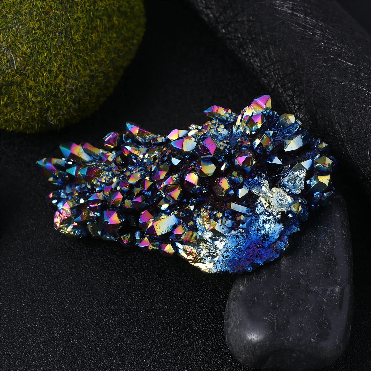 1Pcs Crystal Cluster Ornament Natural Crystal Desktop Adornment for Home Office Fish Tank Decor Aquarium Gardening Gift 100G
1Pcs Crystal Cluster Ornament Natural Crystal Desktop Adornment for Home Office Fish Tank Decor Aquarium Gardening Gift 100G