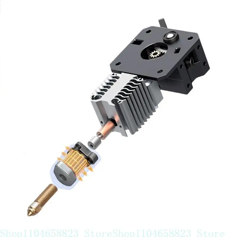 3D Printer Extruder Hotend Set 0.4mm Nozzle Brass/Hardened Steel Enhances Printing Speed and Accuracy for Ender 3 KE
3D Printer Extruder Hotend Set 0.4mm Nozzle Brass/Hardened Steel Enhances Printing Speed and Accuracy for Ender 3 KE