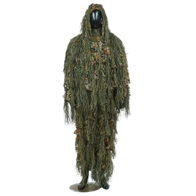 Adult Outdoor Ghillie Suit Hunting Cloth Woodland 3D Bionic Leaf Uniform Camouflage Suits Set bird watching photography clothes
Adult Outdoor Ghillie Suit Hunting Cloth Woodland 3D Bionic Leaf Uniform Camouflage Suits Set bird watching photography clothes