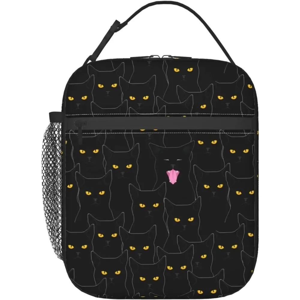 Black Cat Lunch Box Insulated Lunch Bag Reusable Portable Thermal Cooler Lunch Totes for Women Men Travel Work Picnic Hiking
Black Cat Lunch Box Insulated Lunch Bag Reusable Portable Thermal Cooler Lunch Totes for Women Men Travel Work Picnic Hiking