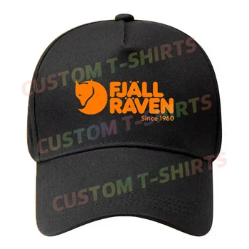 Fjallravens 로고 야구 모자, 스냅백 캡, 캐쥬얼 모자, 힙합 아빠 모자, 남녀 공용, 블랙 캡